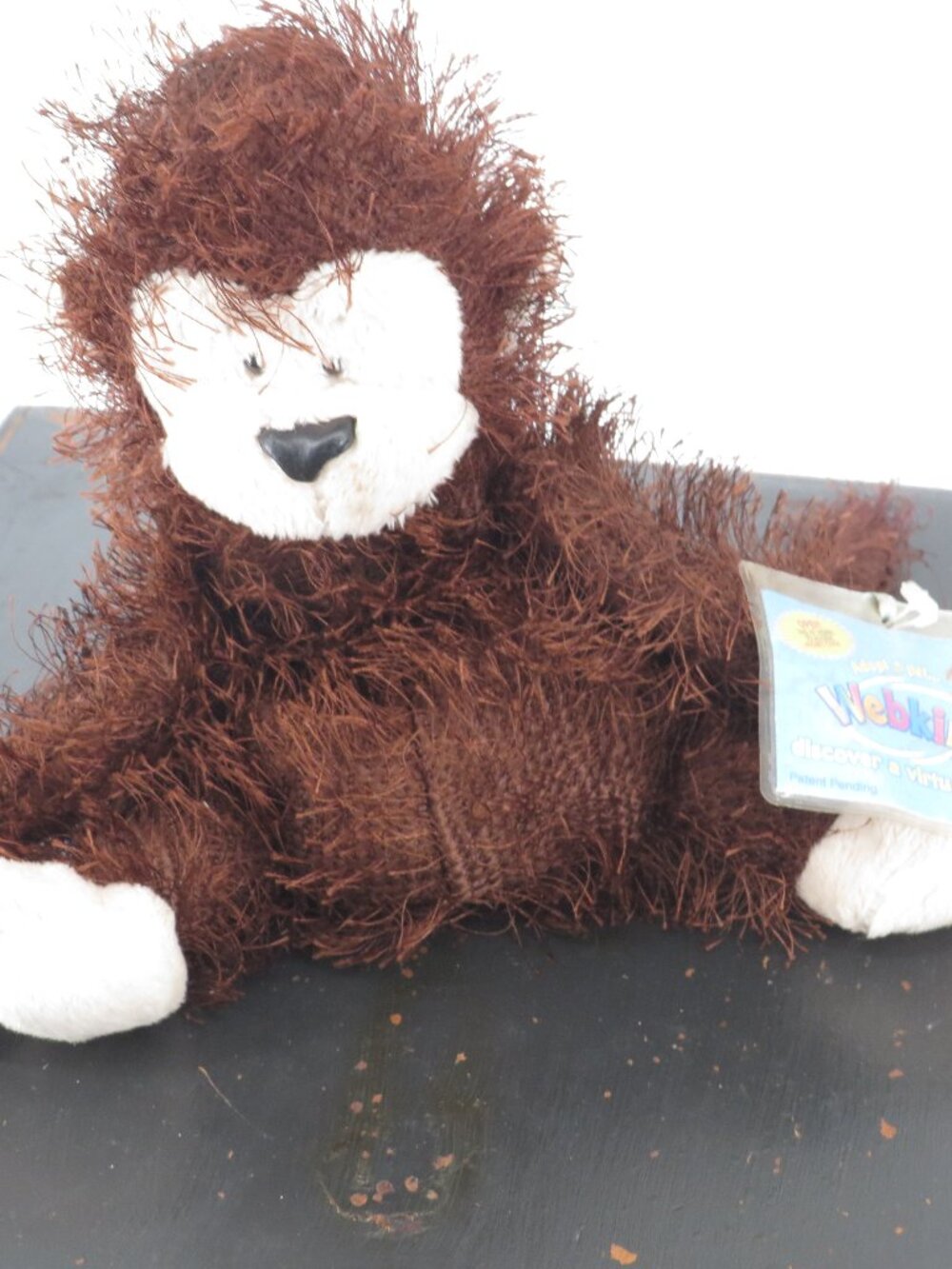 Webkinz Brown Monkey Plush HM008 9 Inch NWT Vintage Ganz Stuffed Animal Sealed C